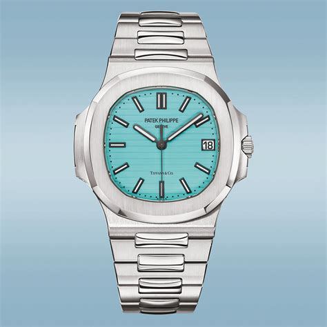 patek philippe reveals tiffany blue nautilus|patek philippe tiffany blue price.